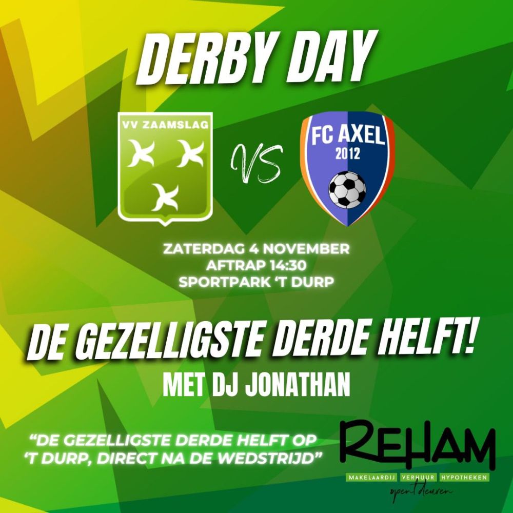 Derby Day - de gezelligste derde helft!