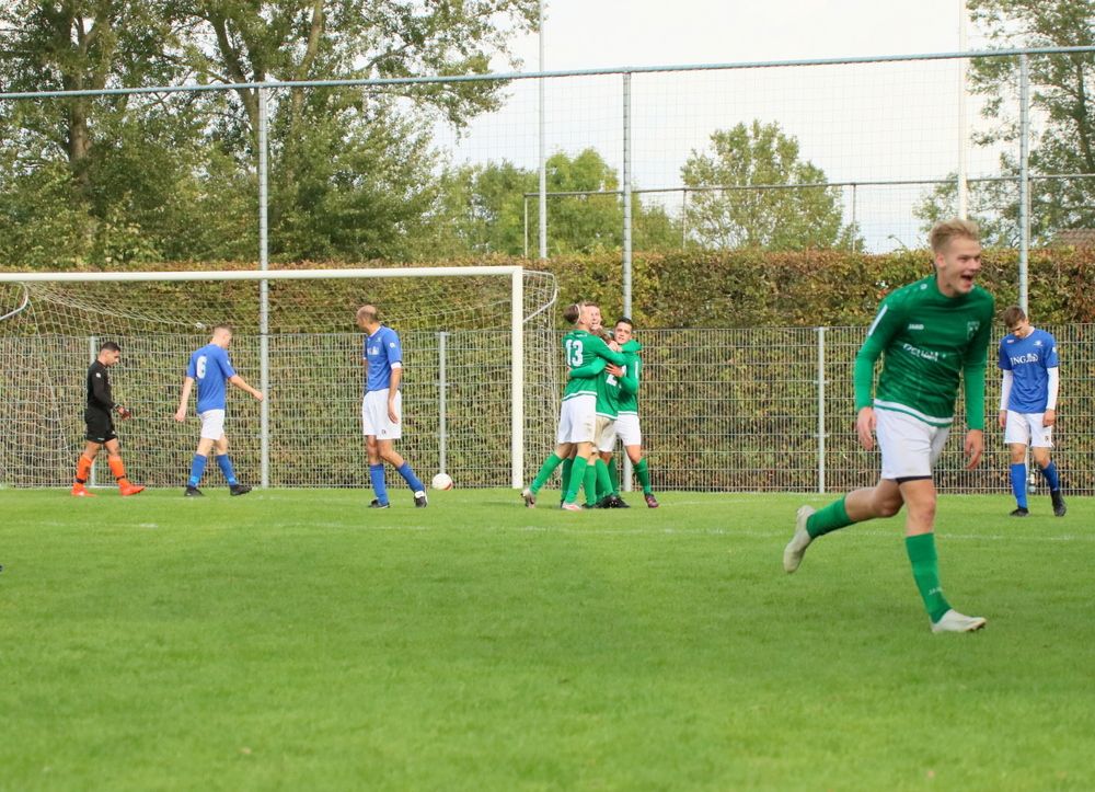 Groen-witten bezorgen koploper Zeelandia Middelburg eerste nederlaag