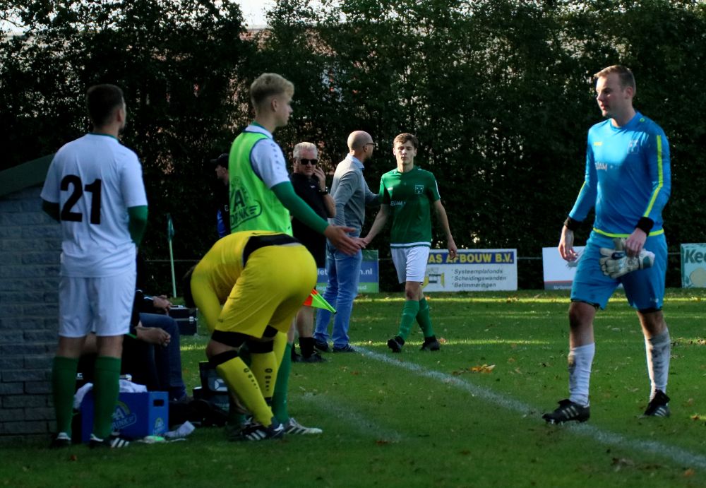 Groen-witten stellen ook tegen Bevelanders zwaar teleur