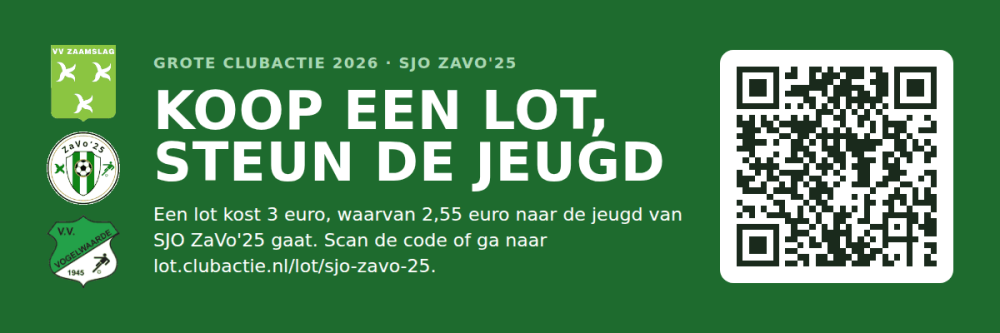 SJO ZaVo'25 doet mee met de Grote Clubactie