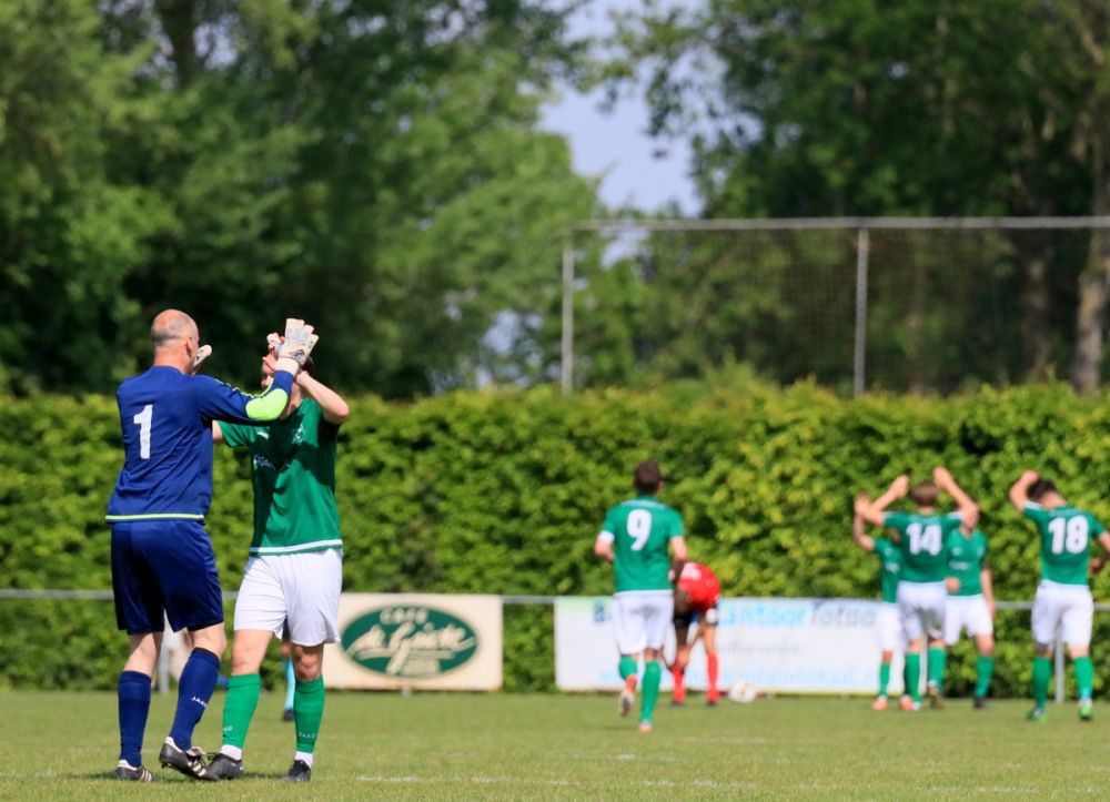 Groen-witten pakken ook tegen De Noormannen de volle buit