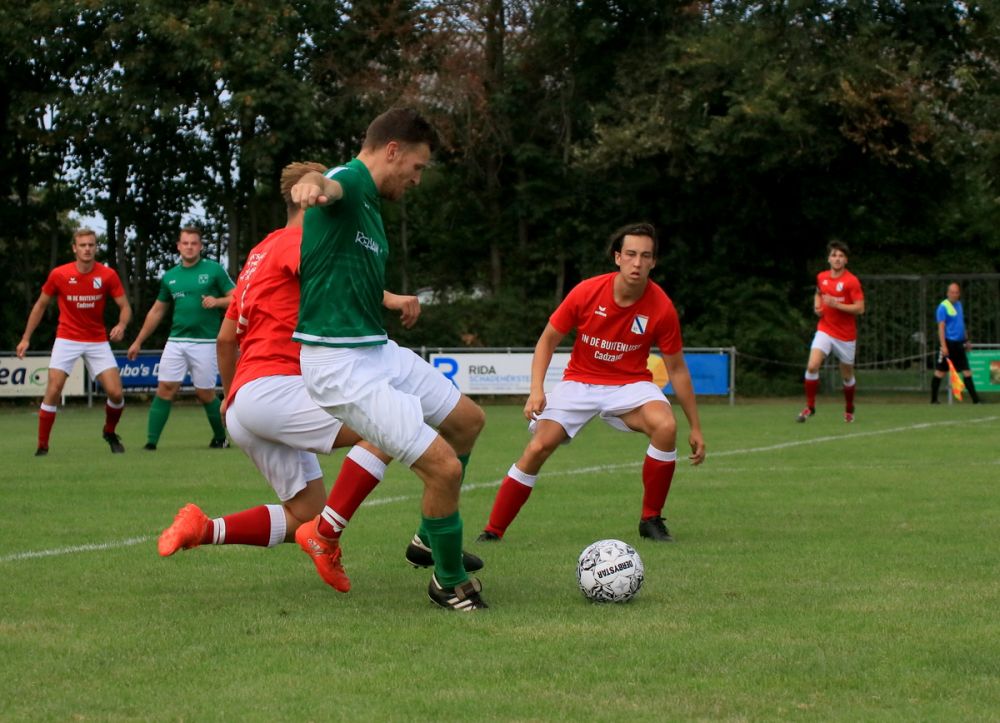 Groen-witten hebben weinig moeite met Cadzand in eerste bekerduel (0-4)