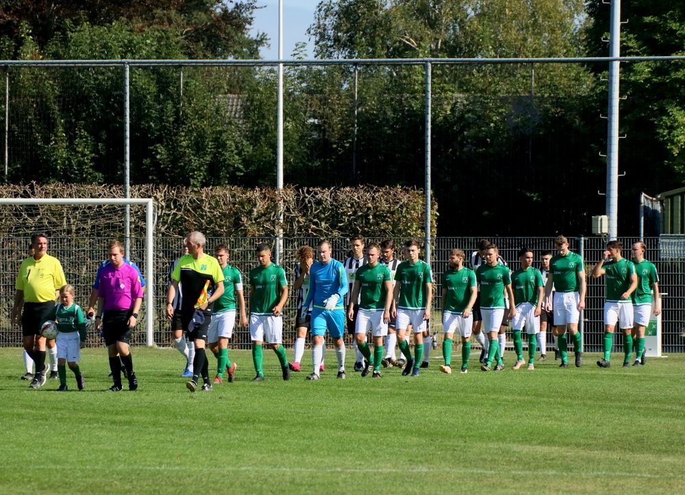 Valse competitiestart voor groen-witten tegen Veere