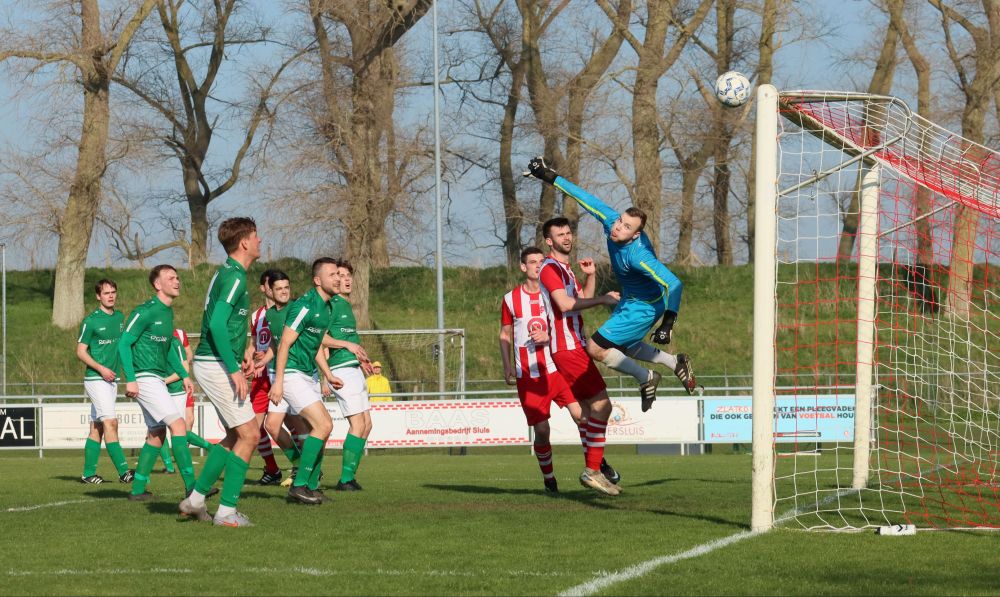 Groen-witten verspelen ook tegen Sluis kostbare punten