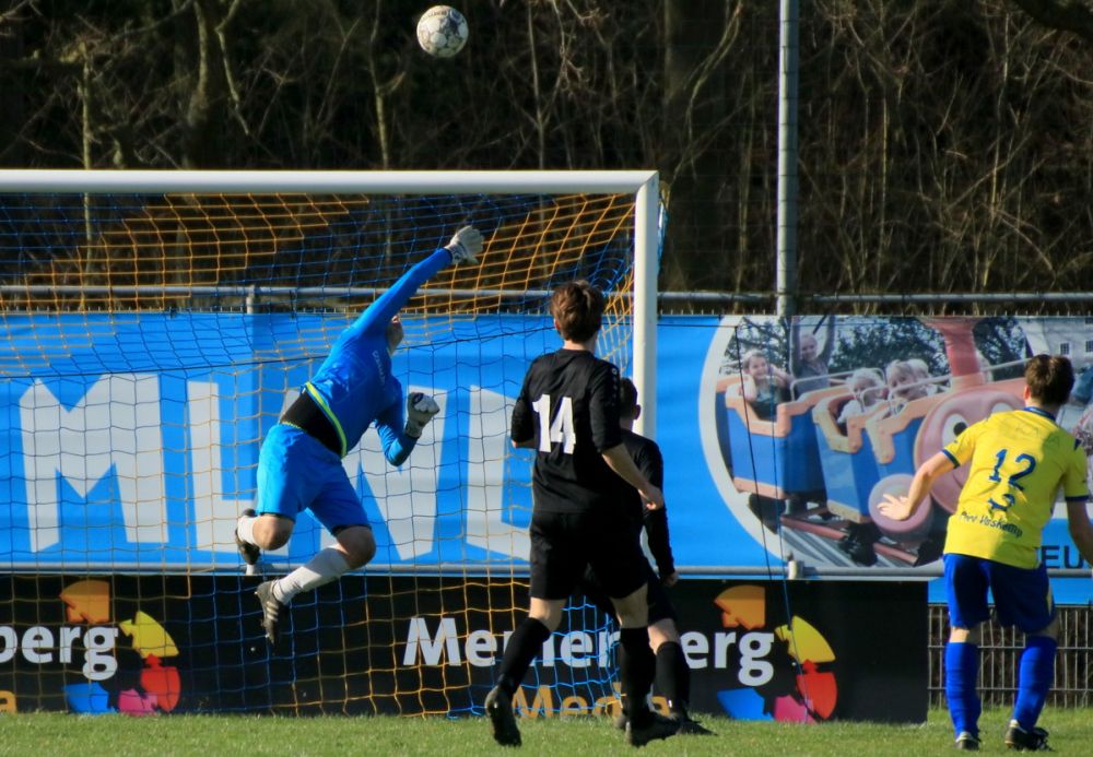 Groen-witten verliezen weer en laten de punten aan FC Dauwendaele