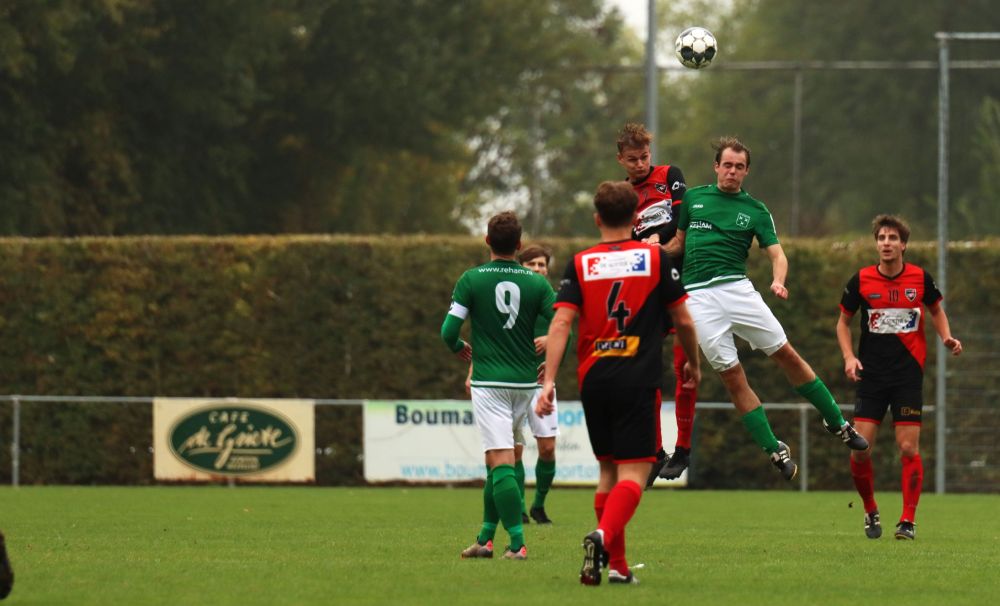 Groen-witten foutloos in thuisduel tegen Oostburg en blijven ongeslagen