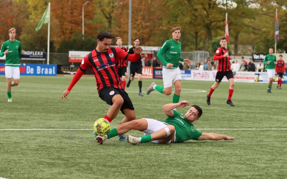 Groen-witten na strafschoppenserie door Terneuzen uitgeschakeld in districtsbeker