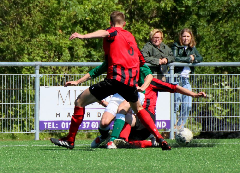 Groen-witten beleven productieve middag in Kamperland