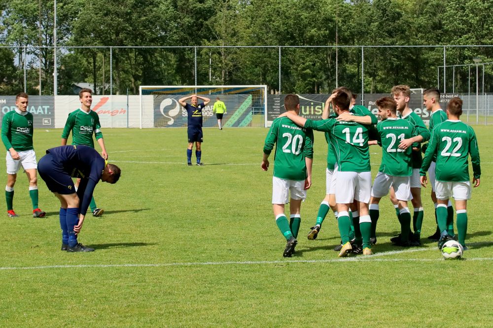 Groen-witten naar finale nacompetitie na knappe zege op Prinsenland