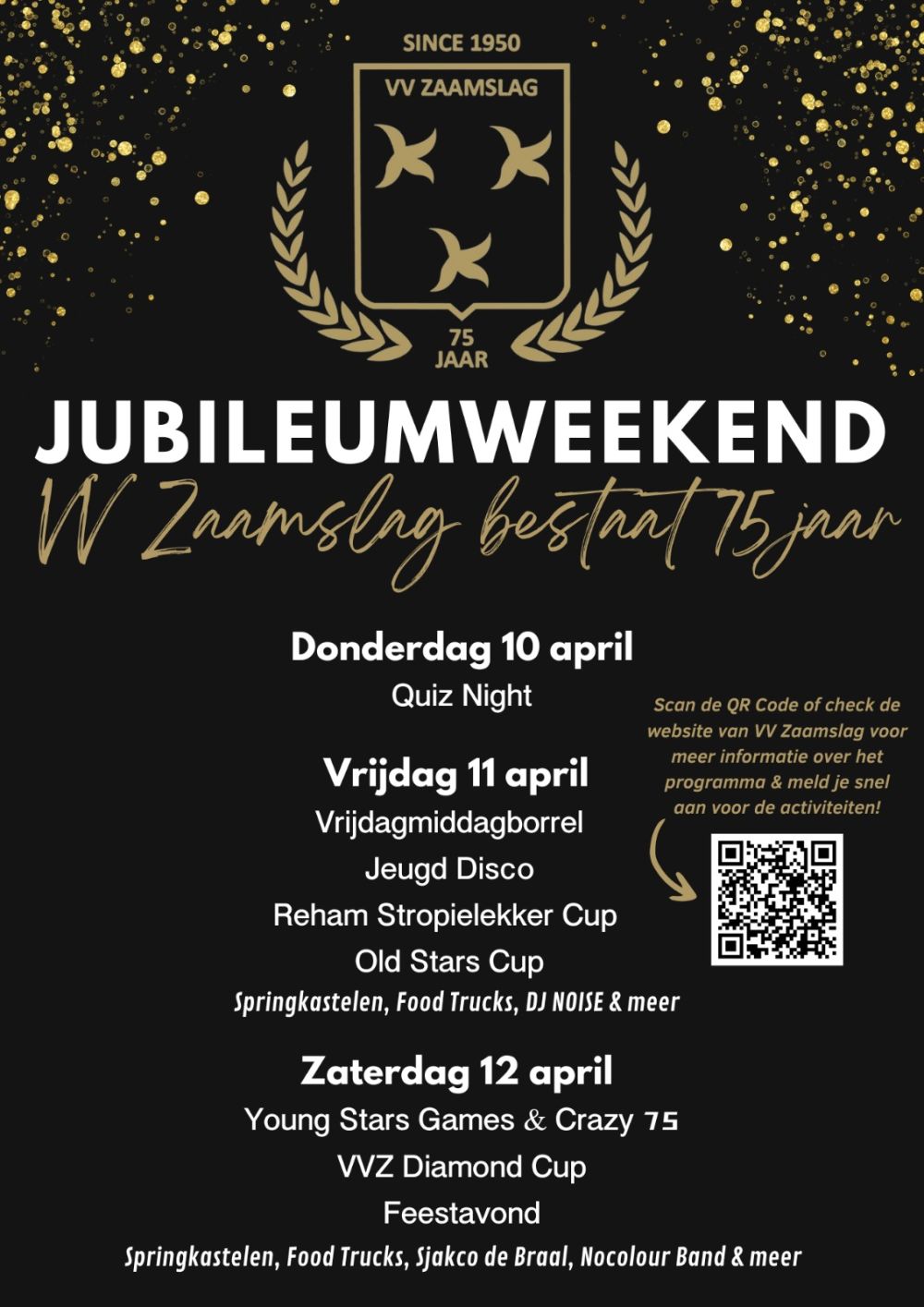 Programma Jubileumweekend
