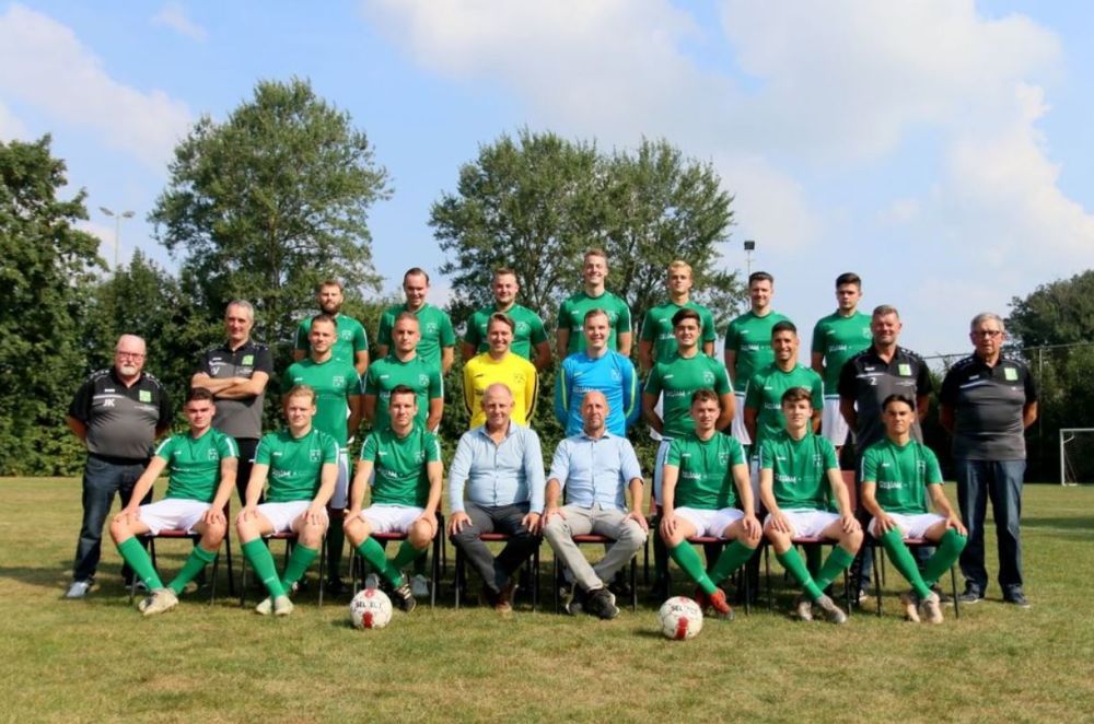 Teamfoto VV Zaamslag 1 seizoen 2021-2022