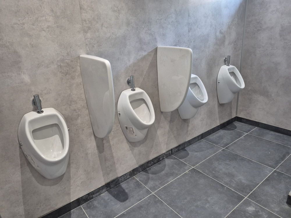 Toiletgroep kantine verbouwd!
