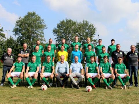 Teamfoto VV Zaamslag 1 seizoen 2021-2022
