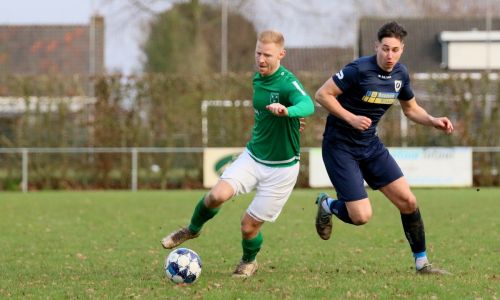 Groen-witten in thuisduel nipt onderuit tegen Luctor Heinkenszand