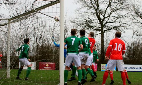 Groen-witten ook afgetroefd door concurrent Lewedorpse Boys