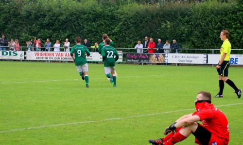 Groen-witten rekenen af met Den Bommel in eerste ronde van nacompetitie