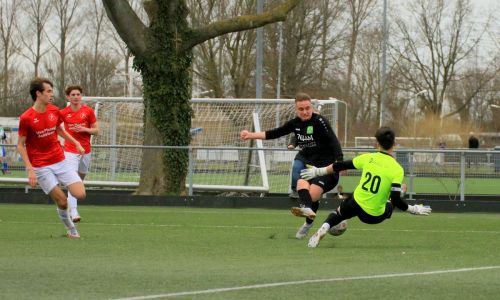 Ook  het uitduel tegen Goes levert groen-witten geen overwinning op