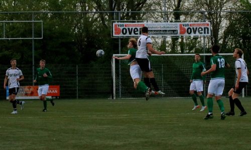 Groen-witten kunnen niet verrassen in restant wedstrijd tegen VCK