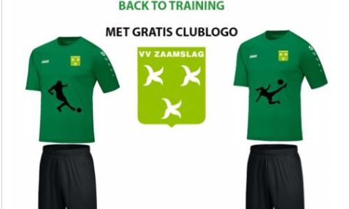 Aanbieding trainingset VV Zaamslag