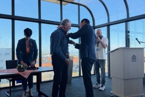 Koninklijke onderscheiding voor Antoine Baart