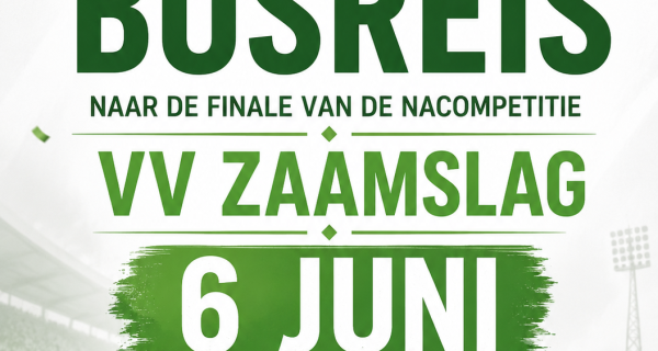 Bus naar de finale van de nacompetitie